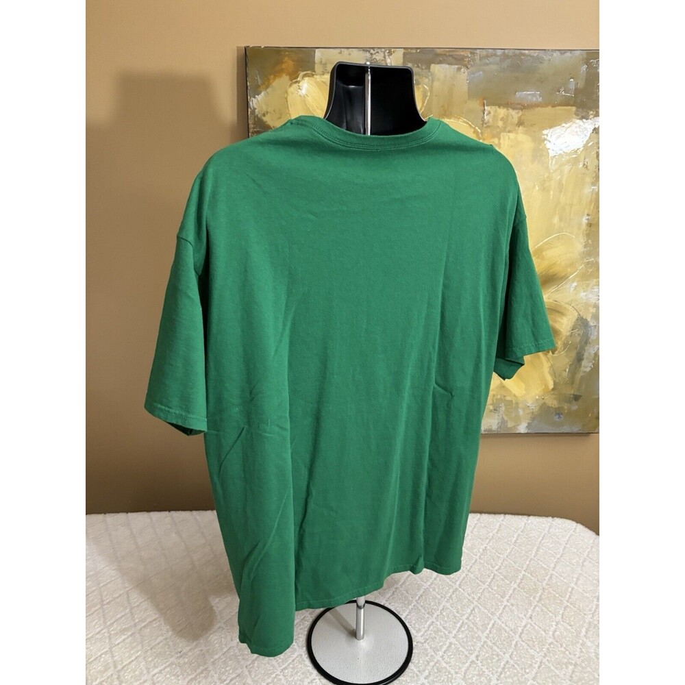 Star Wars Christmas Yoda May The Gifts Be With You Graphic Green Tee Size 2XL - Picture 12 of 15